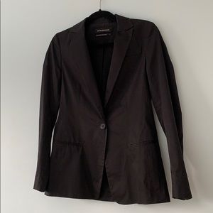Club Monaco fitted black blazer
